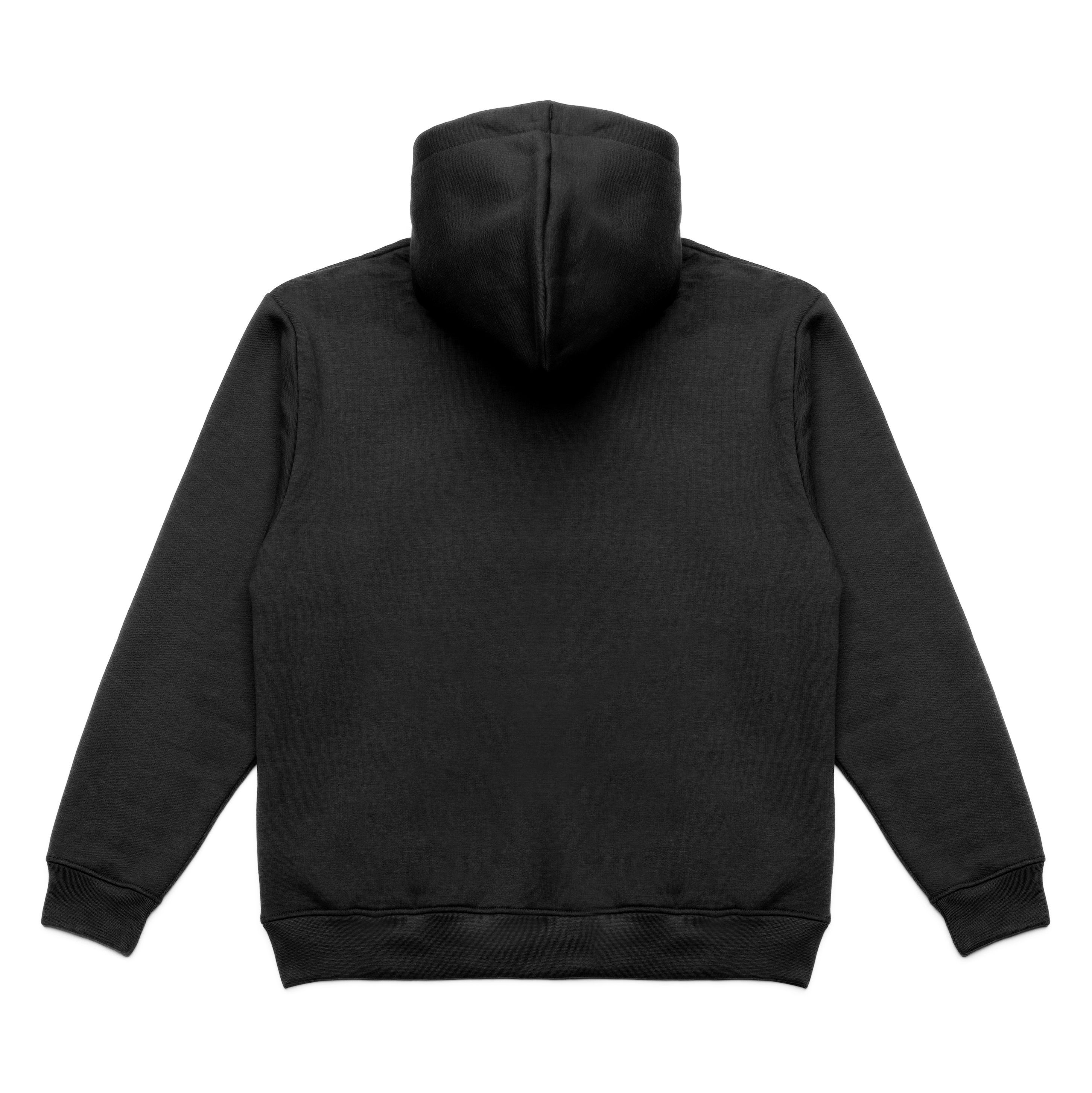 SS1024 Premium Pullover Hoodie - Black